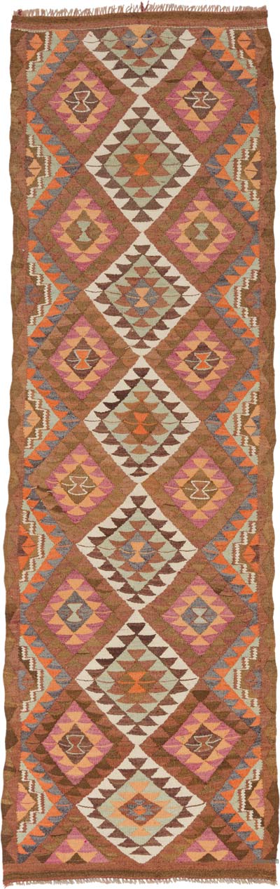 Corredor Vintage Herki Kilim - 98 cm x 300 cm