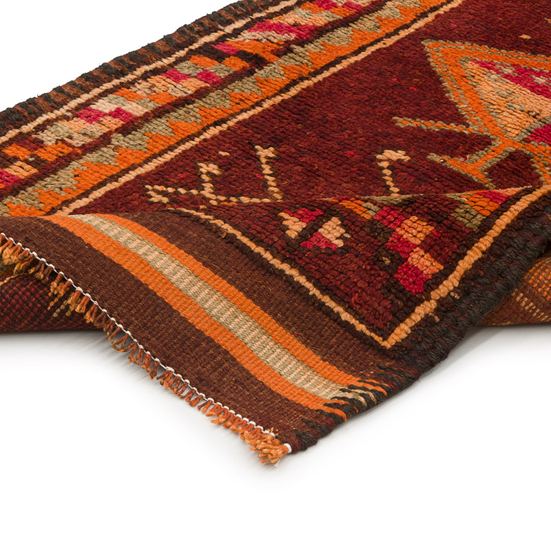 Vintage Tribal Runner Rug - 2' 9" x 12' 8" (33" x 152") - K0085294