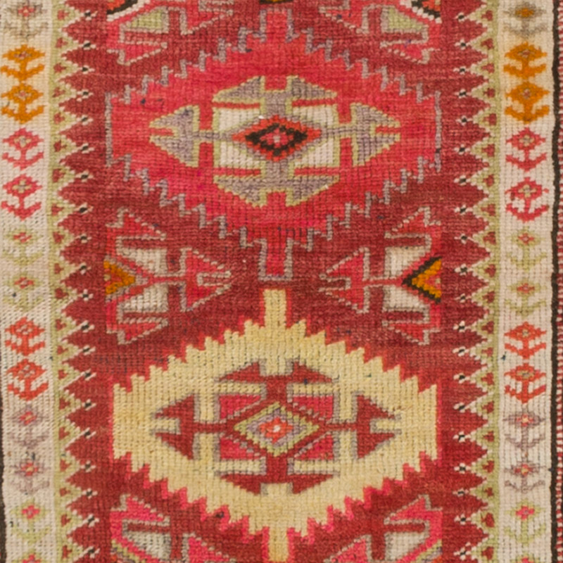 Vintage Tribal Runner Rug - 3'  x 14' 5" (36" x 173") - K0085295