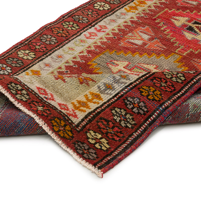 Vintage Tribal Runner Rug - 3'  x 14' 5" (36" x 173") - K0085295