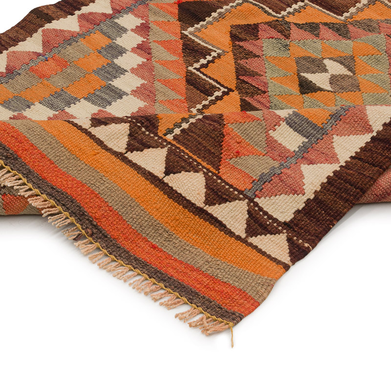 Corredor Vintage Herki Kilim - 85 cm x 365 cm - K0085299