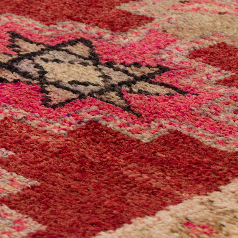 Alfombra Vintage de pasillo - 88 cm x 309 cm - K0085301