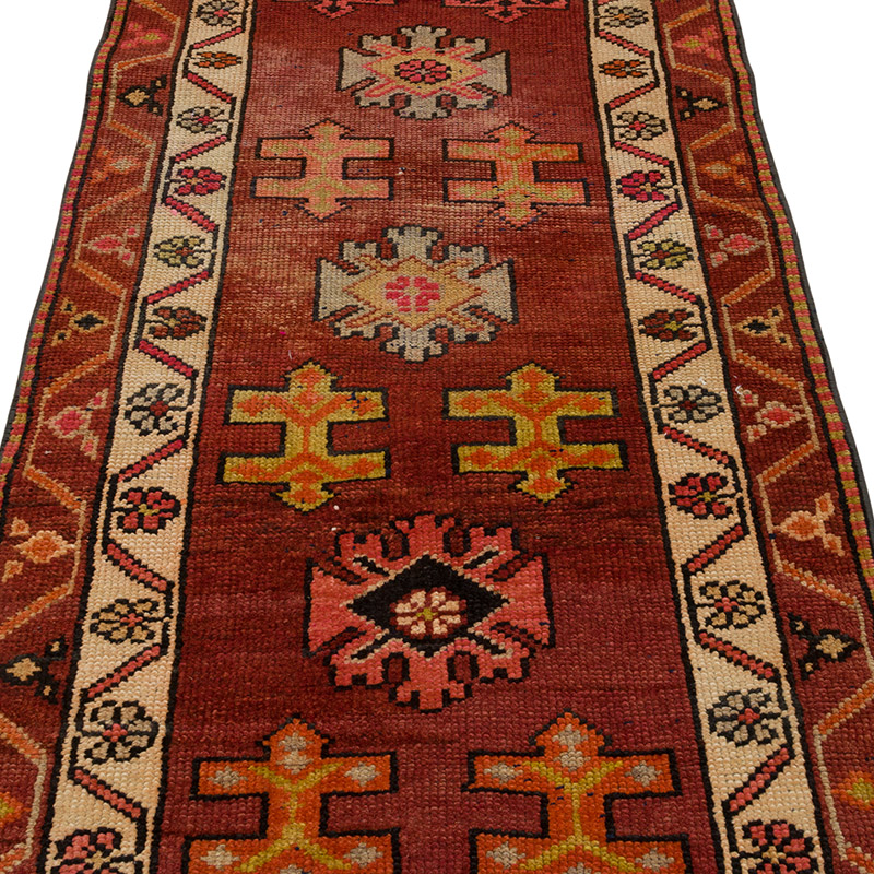 Vintage Anadolu Yolluk - 85 cm x 352 cm - K0085304