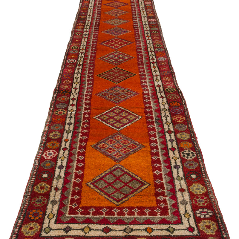 Vintage Anadolu Yolluk - 76 cm x 328 cm - K0085305