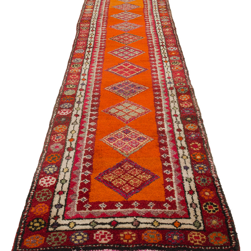 Vintage Anadolu Yolluk - 76 cm x 328 cm - K0085305