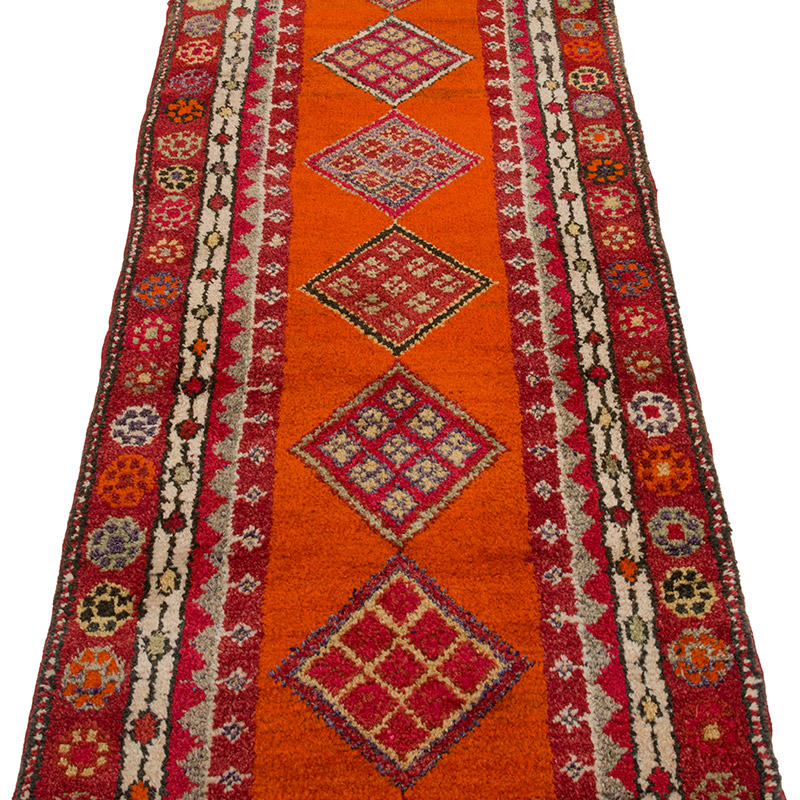 Vintage Anadolu Yolluk - 76 cm x 328 cm - K0085305