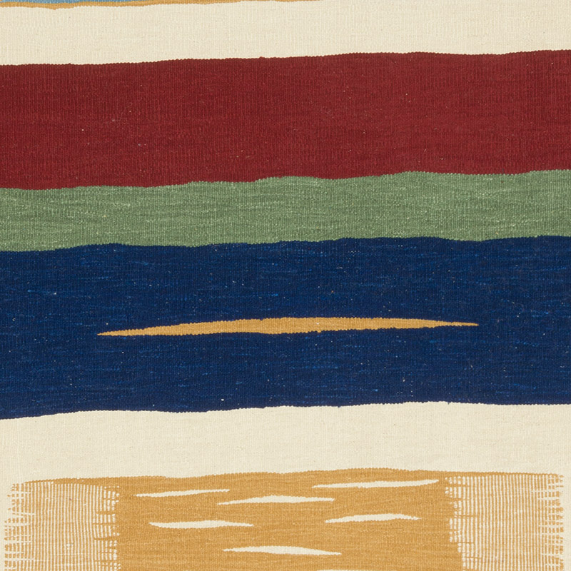 New Handwoven Turkish Kilim Rug - K0085314