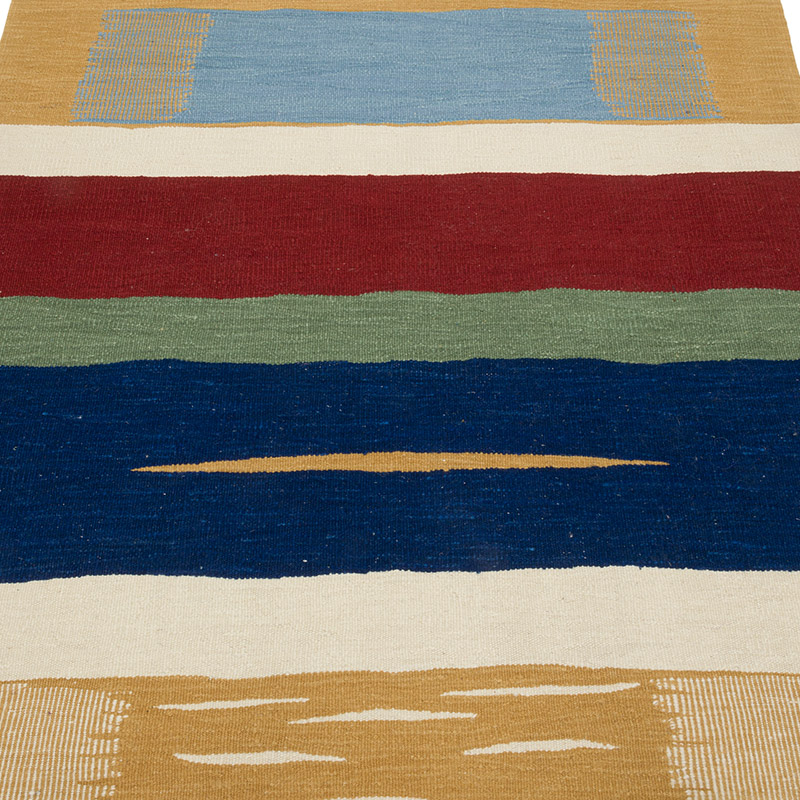 New Handwoven Turkish Kilim Rug - K0085314