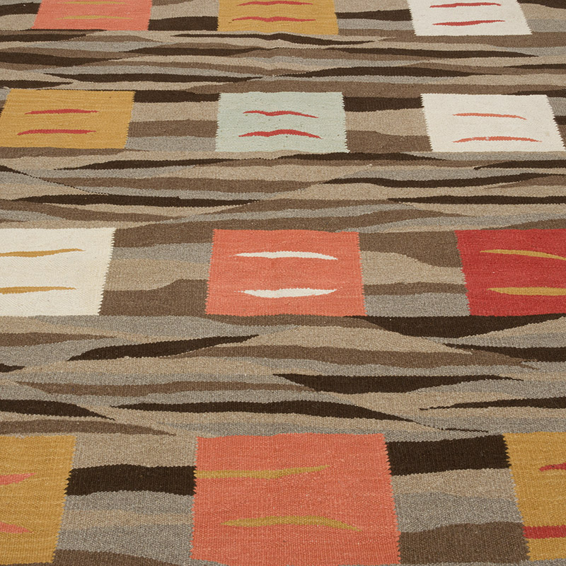 Yeni Kök Boya El Dokuma Kilim - K0085316