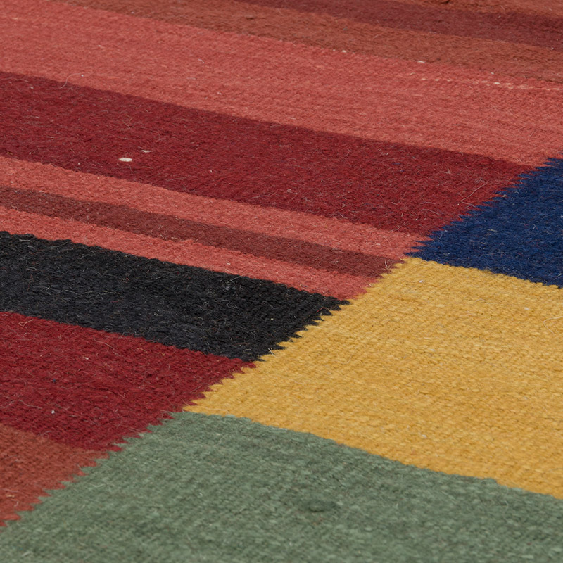 New Handwoven Turkish Kilim Rug - K0085317