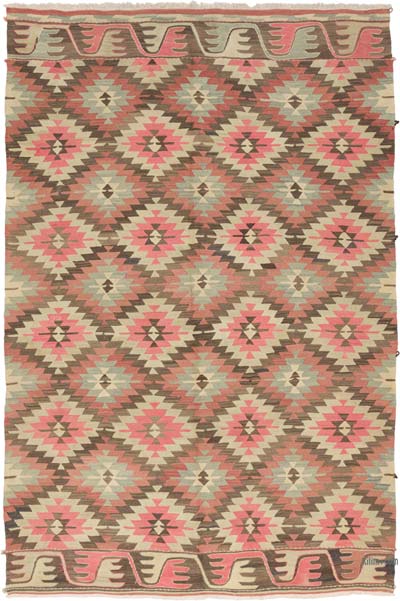 Vintage Mihalic Kilim Rug - 6' 7" x 9' 11" (79" x 119")