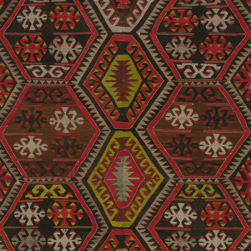 Alfombra Vintage Corum Kilim - 195 cm x 446 cm - K0085319