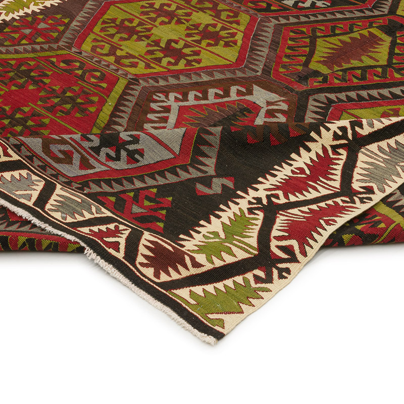 Alfombra Vintage Corum Kilim - 195 cm x 446 cm - K0085319
