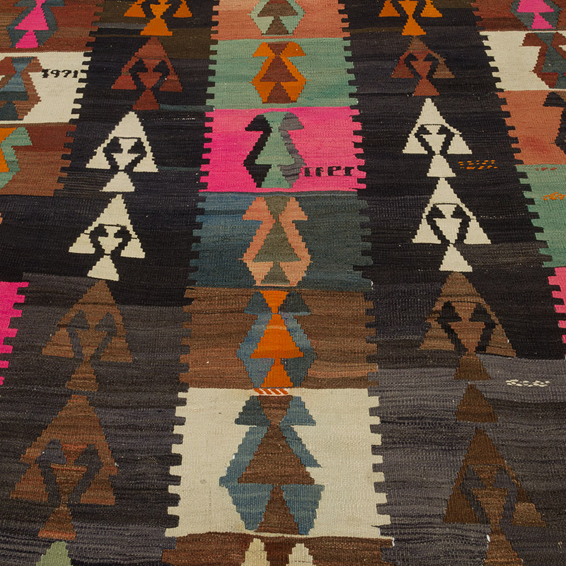 Vintage Karakecili Kilimi - 181 cm x 233 cm - K0085320