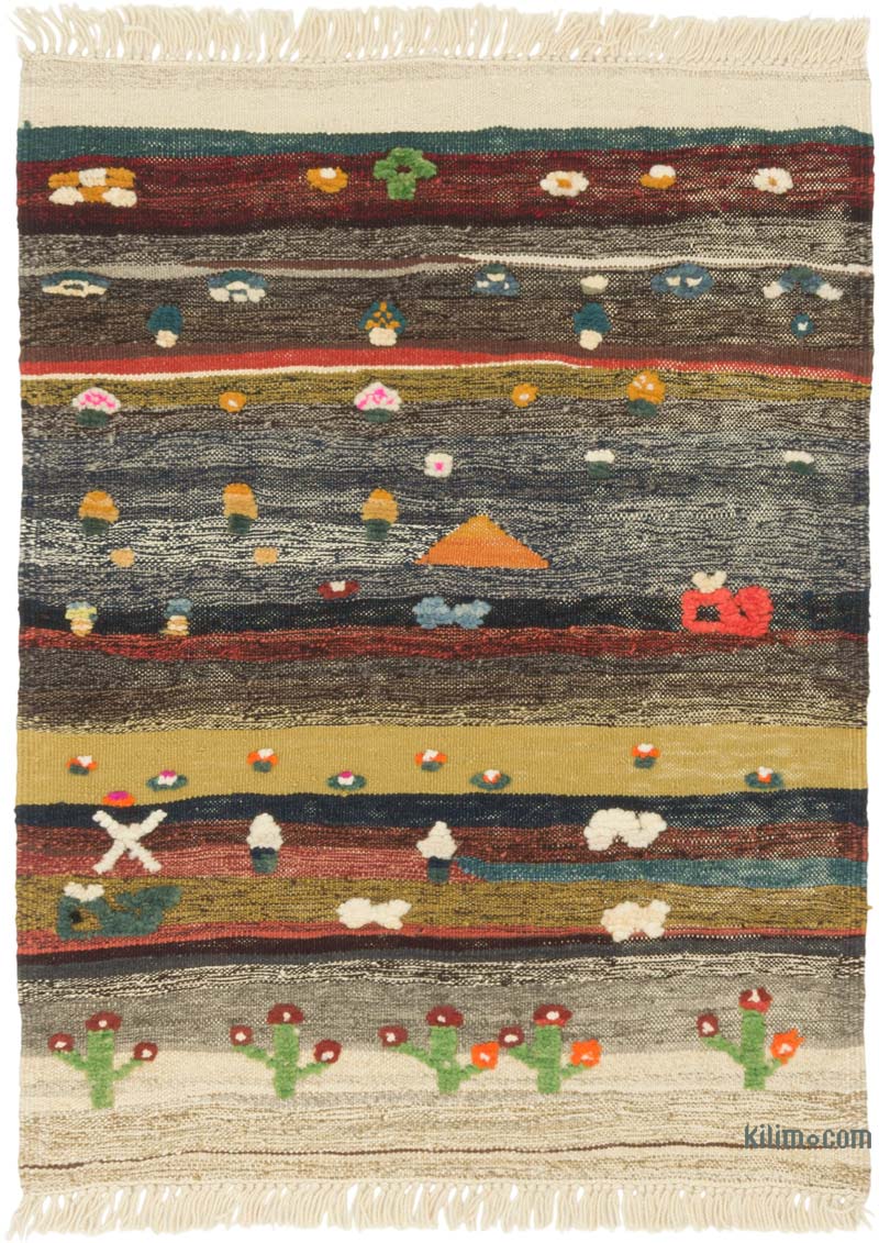Yeni Kök Boya El Dokuma Kilim - K0085324