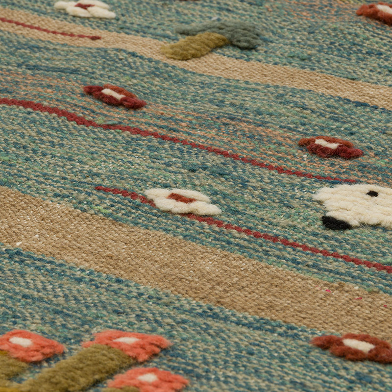 Yeni Kök Boya El Dokuma Kilim - K0085325