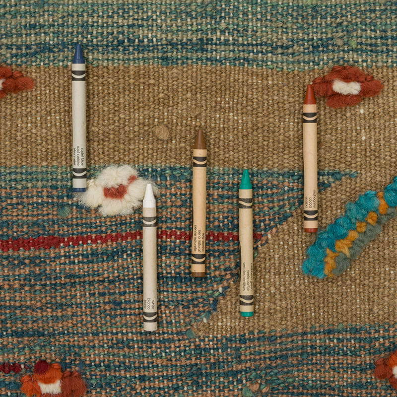 Yeni Kök Boya El Dokuma Kilim - K0085325