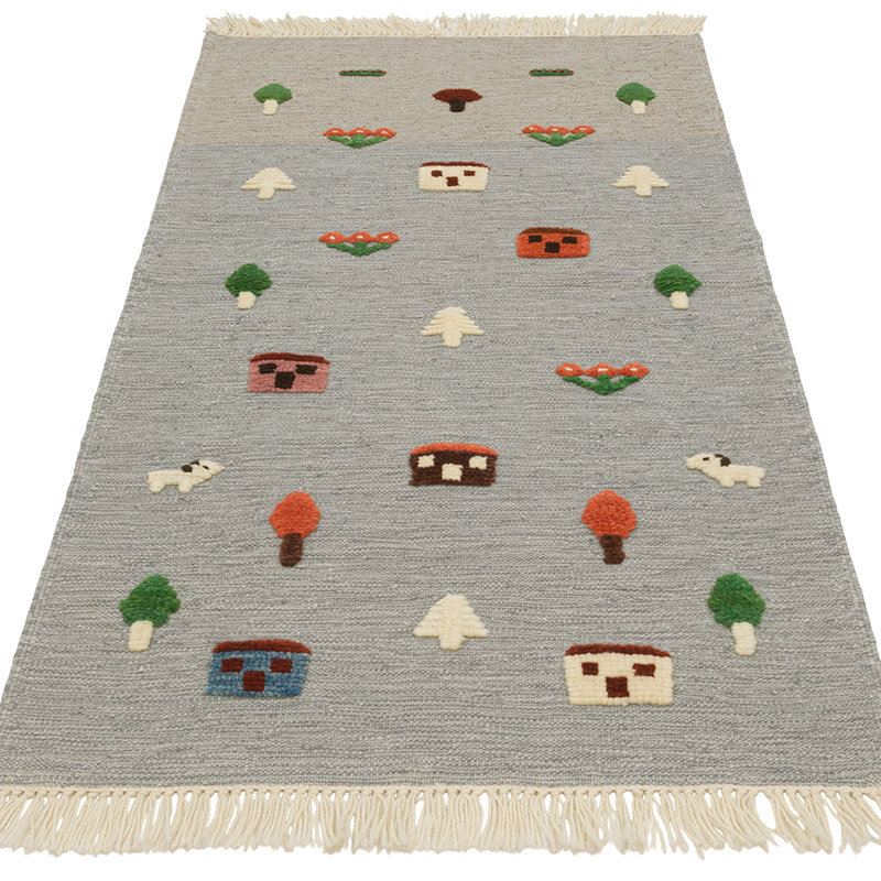 New Handwoven Turkish Kilim Rug - K0085326