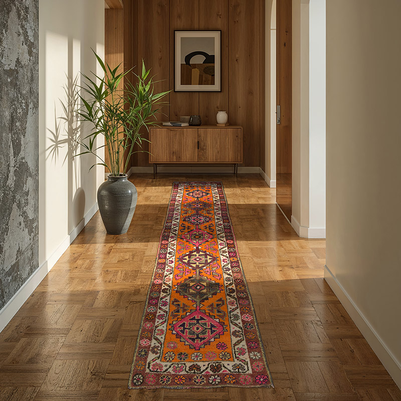 Vintage Anadolu Yolluk - 79 cm x 300 cm - K0085327