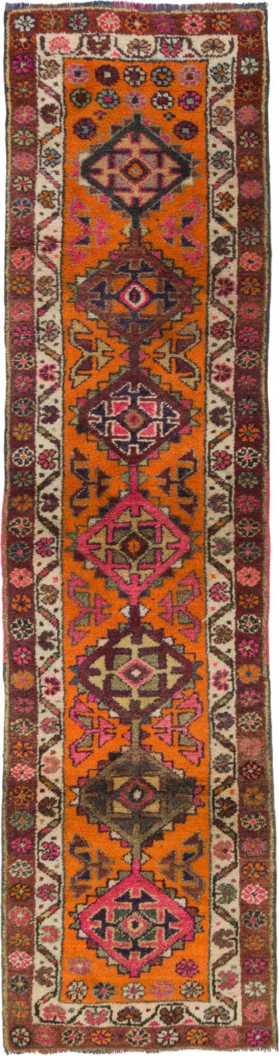 Alfombra Vintage de pasillo - 79 cm x 300 cm