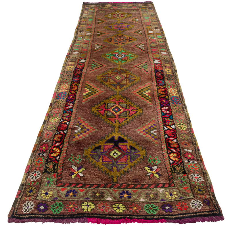 Vintage Anadolu Yolluk - 82 cm x 300 cm - K0085328