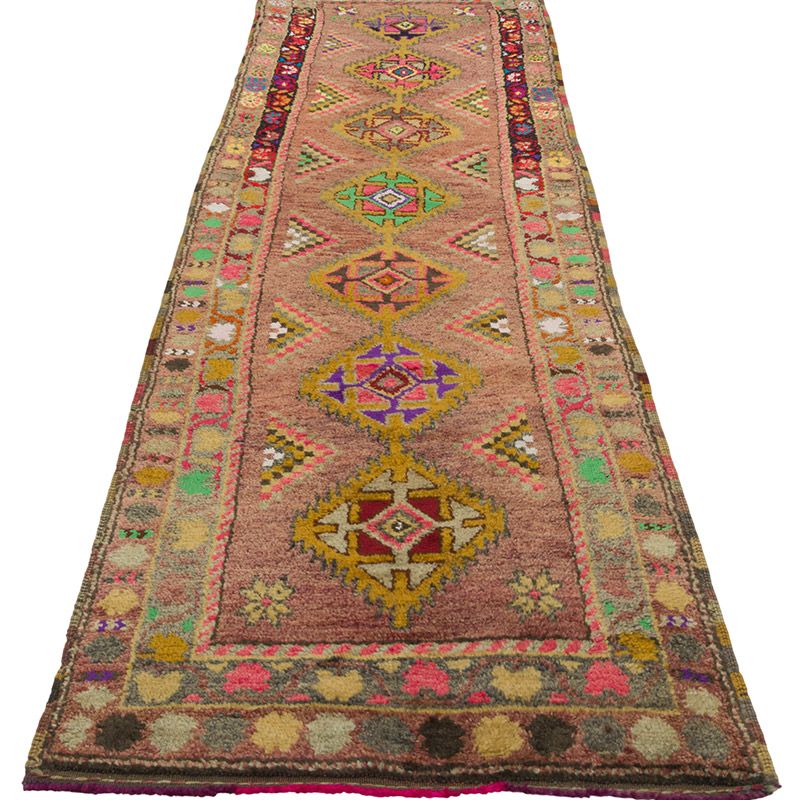 Vintage Anadolu Yolluk - 82 cm x 300 cm - K0085328