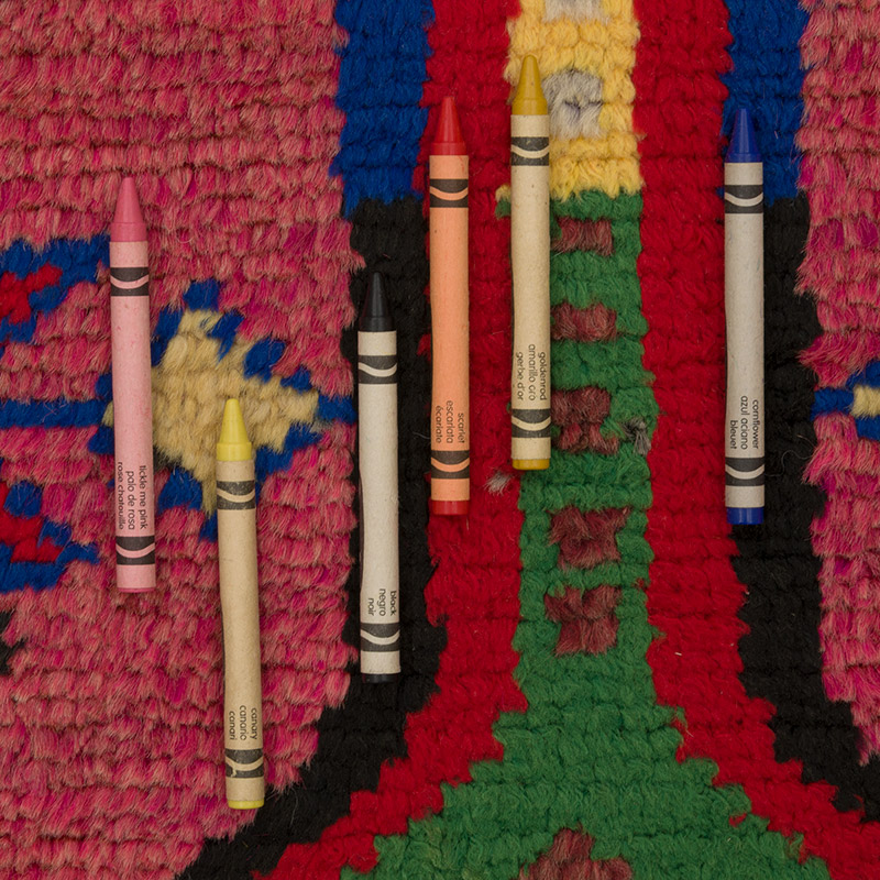 Alfombra Vintage de pasillo - 81 cm x 300 cm - K0085329
