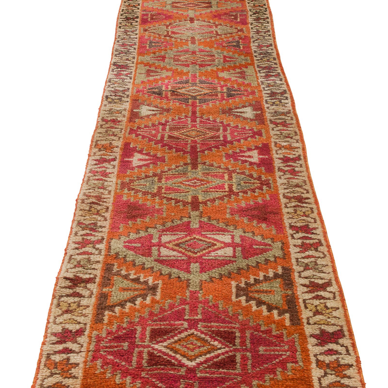 Vintage Anadolu Yolluk - 64 cm x 353 cm - K0085330