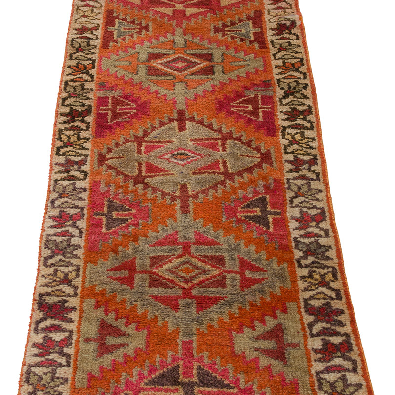Vintage Anadolu Yolluk - 64 cm x 353 cm - K0085330