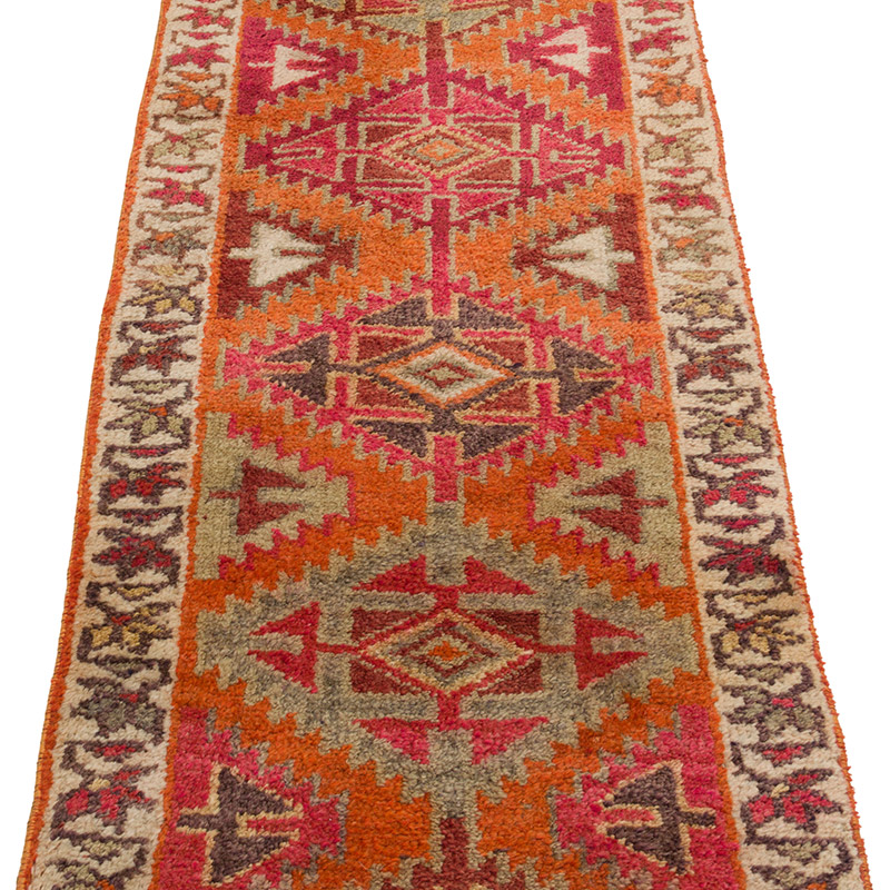 Vintage Anadolu Yolluk - 64 cm x 353 cm - K0085330