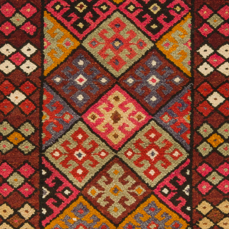 Alfombra Vintage de pasillo - 90 cm x 330 cm - K0085337