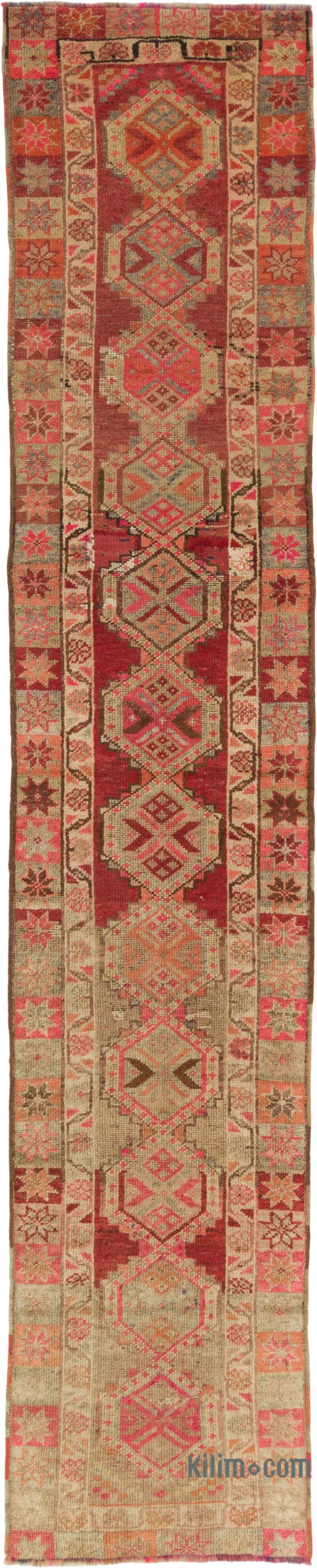 Alfombra Vintage de pasillo - 83 cm x 409 cm - K0085338