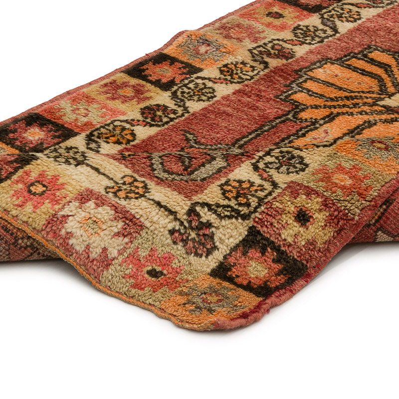 Alfombra Vintage de pasillo - 85 cm x 370 cm - K0085339