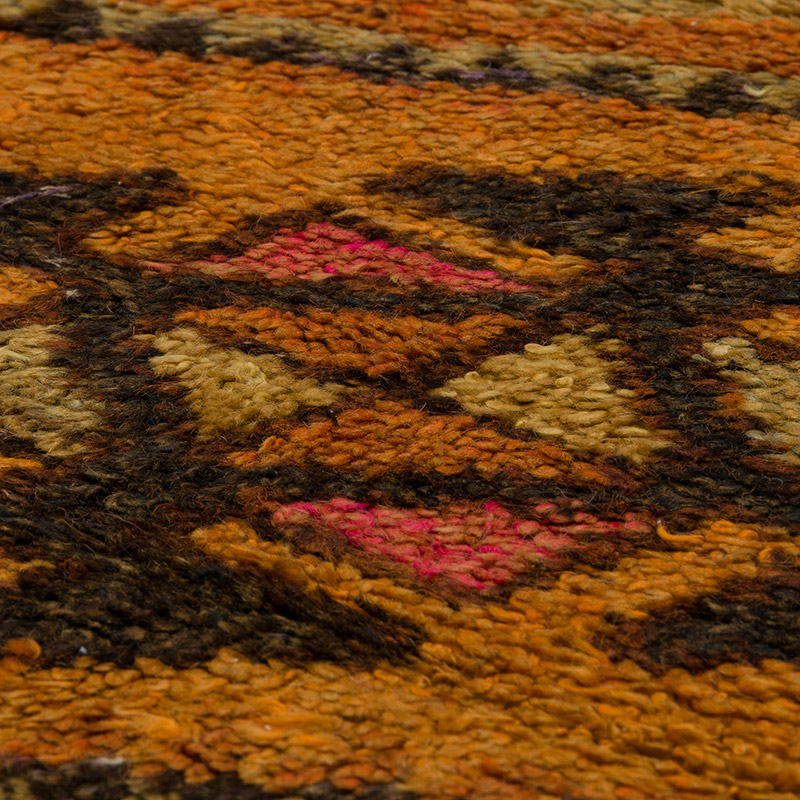 Vintage Tribal Runner Rug - 3' 1" x 11' 3" (37" x 135") - K0085342