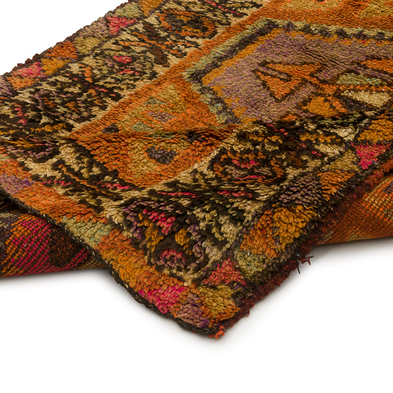 Vintage Tribal Runner Rug - 3' 1" x 11' 3" (37" x 135") - K0085342