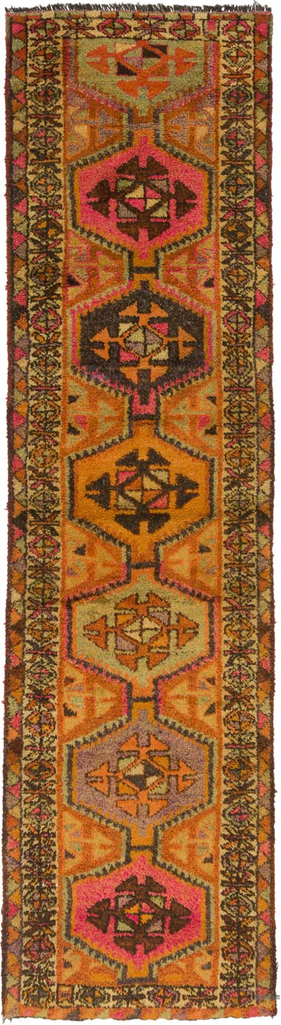 Alfombra Vintage de pasillo - 94 cm x 344 cm