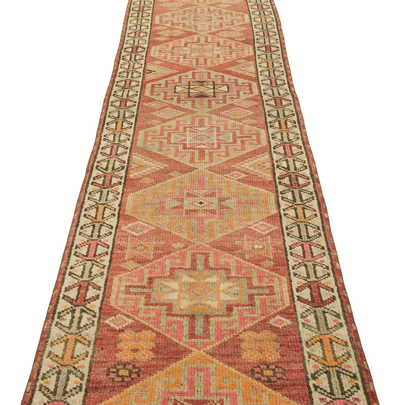 Vintage Anadolu Yolluk - 68 cm x 345 cm - K0085344