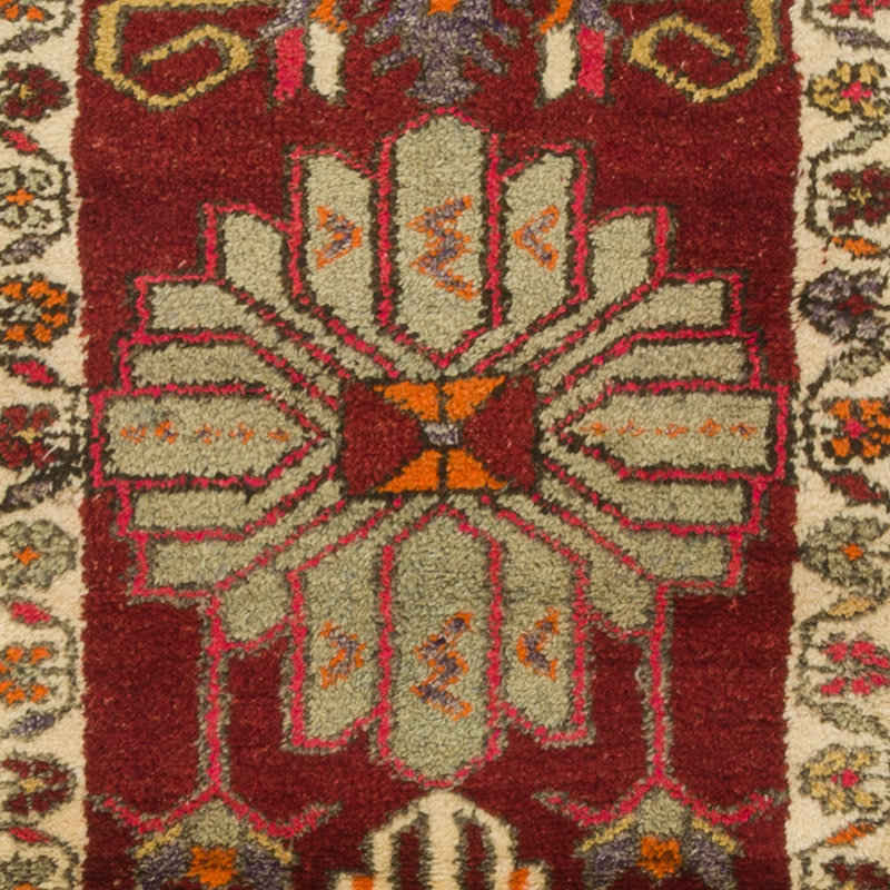 Alfombra Vintage de pasillo - 86 cm x 328 cm - K0085345