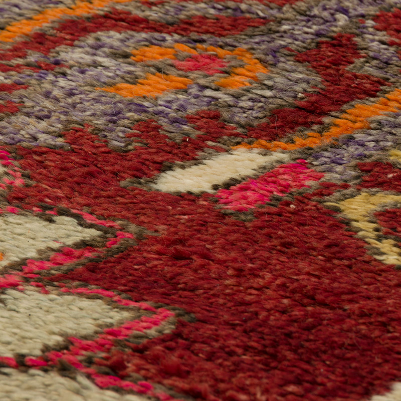Alfombra Vintage de pasillo - 86 cm x 328 cm - K0085345
