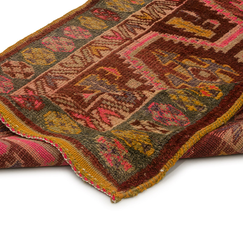 Vintage Tribal Runner Rug - 3'  x 12' 1" (36" x 145") - K0085346
