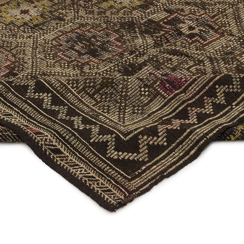 Vintage Anatolian Jijim Rug - 5' 11" x 8' 5" (71" x 101") - K0085351
