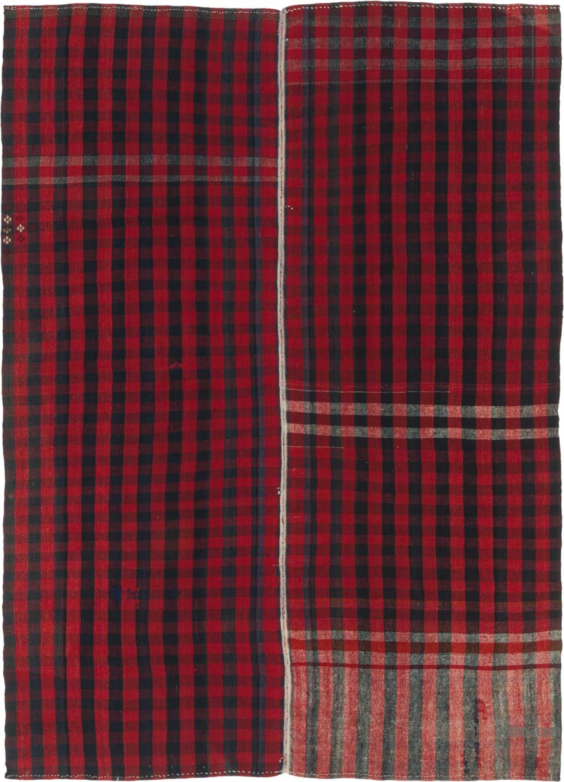 Vintage Anatolian Kilim Rug - 6' 6" x 9'  (78" x 108") - K0085359