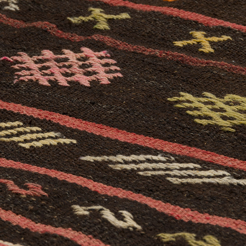 Vintage Anatolian Kilim Runner - 2' 8" x 10' 6" (32" x 126") - K0085360