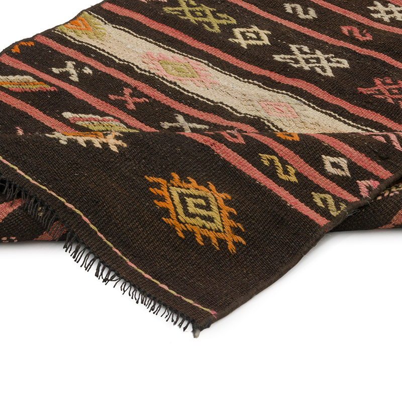 Vintage Anatolian Kilim Runner - 2' 8" x 10' 6" (32" x 126") - K0085360