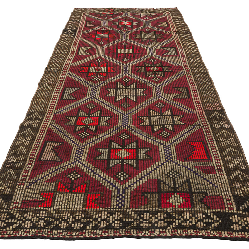 Vintage Anadolu Cicim Yolluk - 109 cm x 300 cm - K0085361