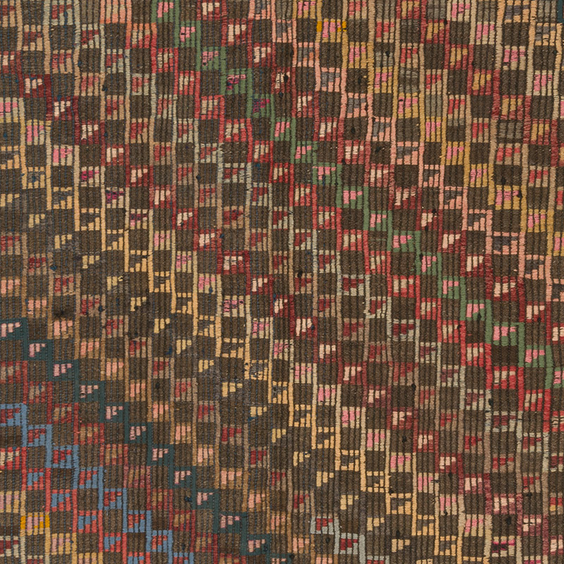 Vintage Anatolian Jijim Rug - 5' 3" x 8' 10" (63" x 106") - K0085372