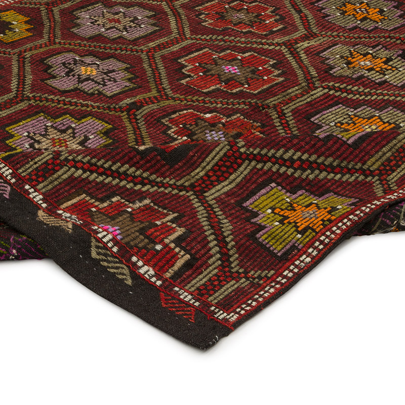 Vintage Anatolian Jijim Rug - 6' 7" x 9' 10" (79" x 118") - K0085376