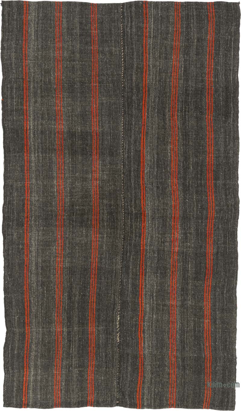 Vintage Anatolian Kilim Rug - 4' 9" x 8' 3" (57" x 99") - K0085377