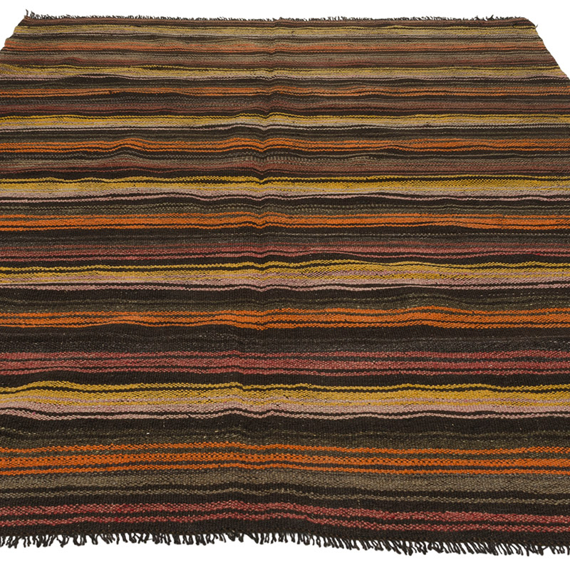 Alfombra Vintage Anatolian Kilim - 166 cm x 233 cm - K0085388