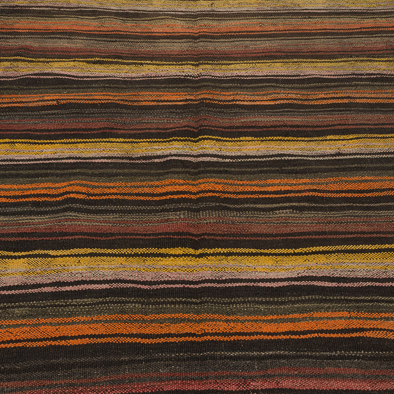 Alfombra Vintage Anatolian Kilim - 166 cm x 233 cm - K0085388